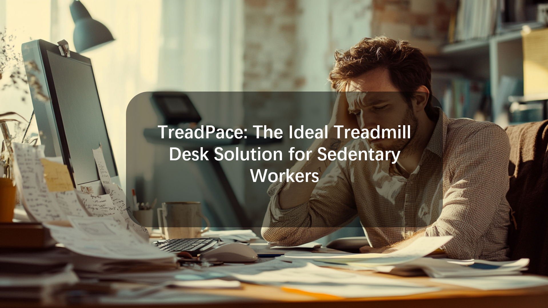 TreadPace The Ideal Treadmill Desk Solution for Sedentary Workers